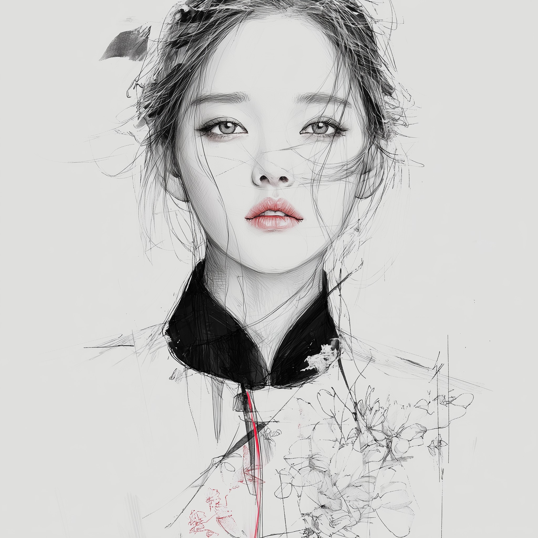 해질녘의 소녀